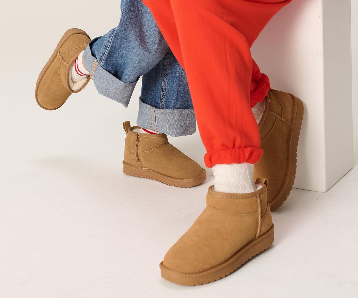 Genuine Leather Women's Ankle Boots