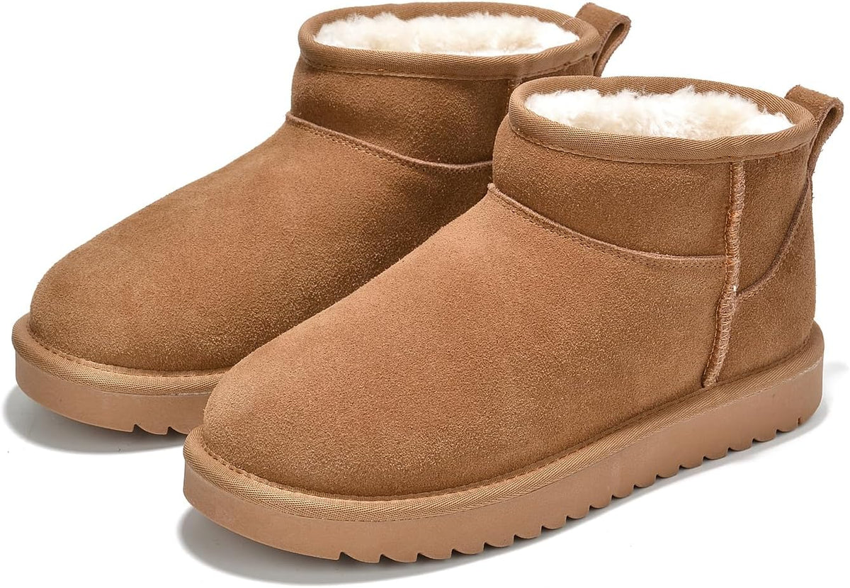 Genuine Leather Women's Ankle Boots