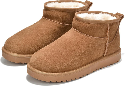 Genuine Leather Women's Ankle Boots