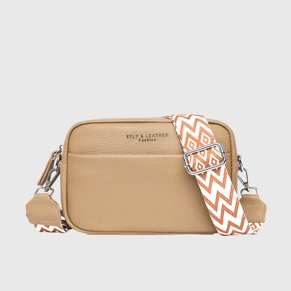 Damen-Schultertasche aus weichem Leder