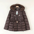MK Jaqueta Puffer com Cinto