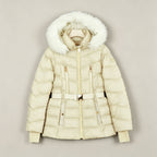 MK Jaqueta Puffer com Cinto