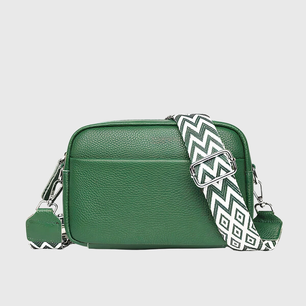 Damen-Schultertasche aus weichem Leder
